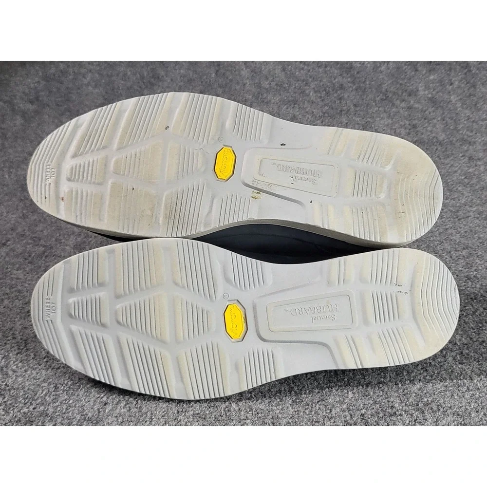 Samuel Hubbard Fast Sneakers Mens Sz 12 Navy Nubuck Leather Vibram Walking Shoes